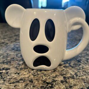 Mickey Mouse Disney Parks Halloween Ghost Mug Boo to You RARE